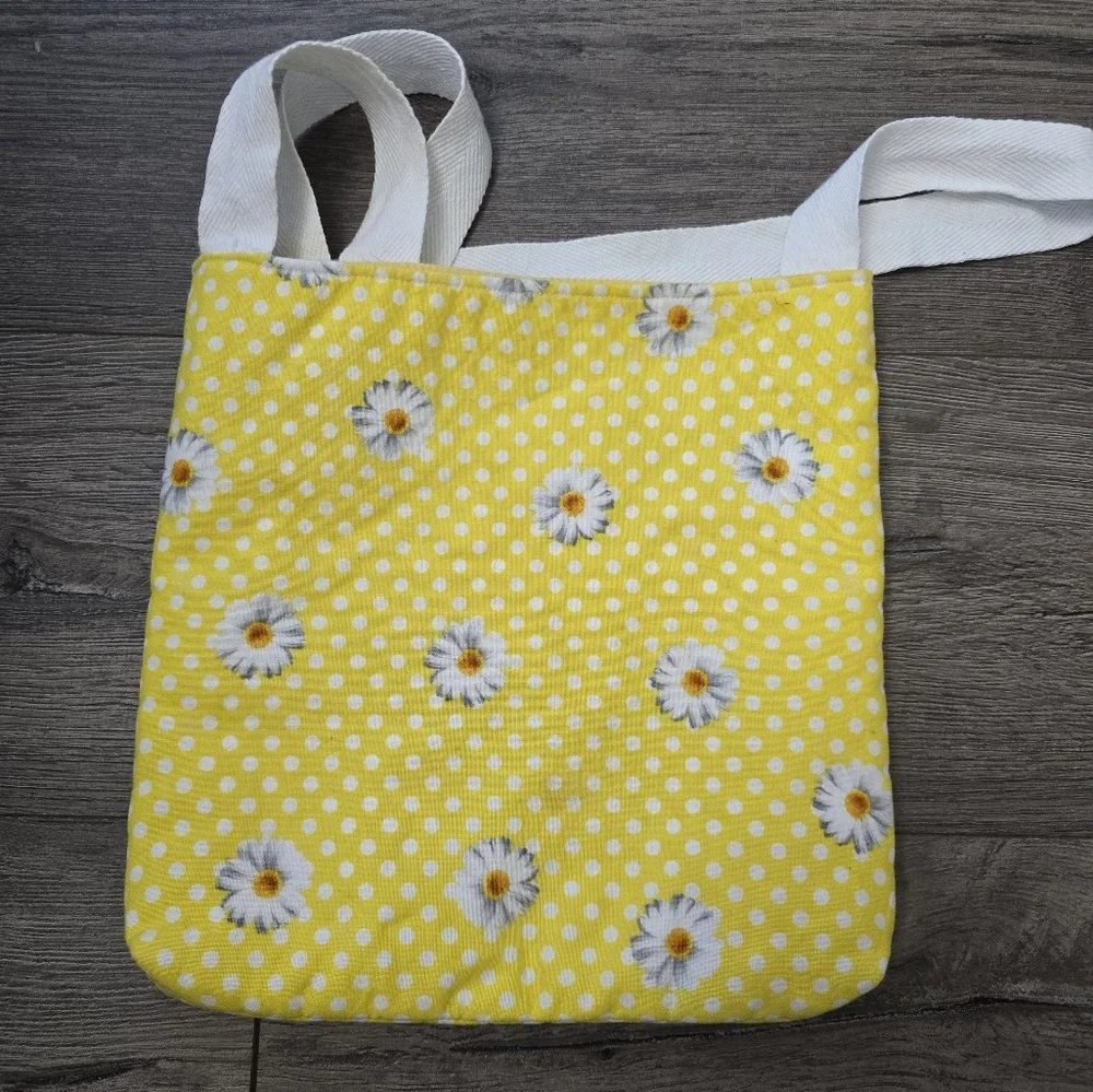 Handmade Small Daisy Bag Soft Lightweight Summer Fun Kids Travel Beach Pool